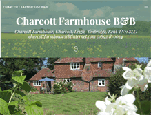 Tablet Screenshot of charcottfarmhouse.com